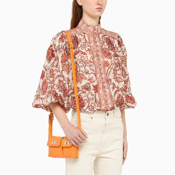 By Far Orange Baby Billy Bag NWT - Picture 5 of 7